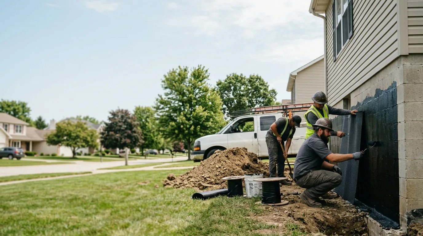 Basement Waterproofing in Breedsville, MI near me